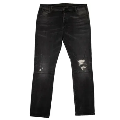 Shop Ben Taverniti Unravel Project Distressed Slim Fit Jean Pants - Black