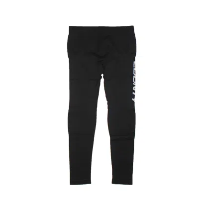 Marcelo Burlon County Of Milan County Black/white Seamless Leggings In Black