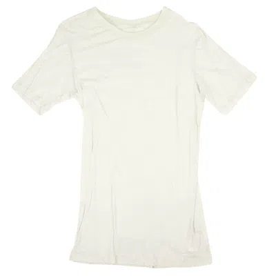 Shop Ben Taverniti Unravel Project Light Short Sleeve Elongated T-shirt - Gray In Grey