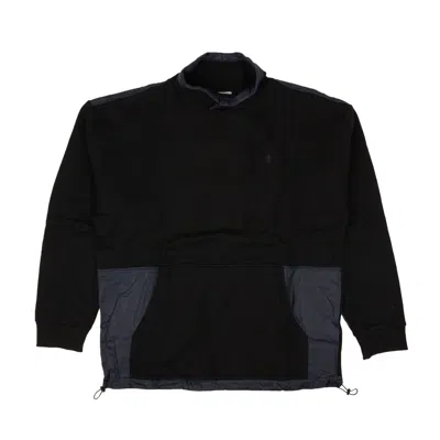 Opening Ceremony Funnel-neck Panelled Pullover In Black