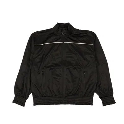 Shop Opening Ceremony Ruffle Smocked Track Jacket - Black