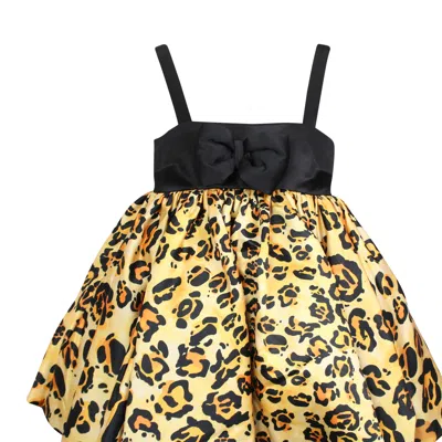 Shop Richard Quinn Leopard Puffball Dress - Leopard In Brown