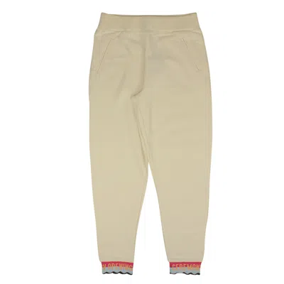Opening Ceremony Cloud White Elastic Logo Sweatpants In White