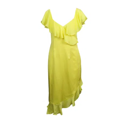 Opening Ceremony Cascade Ruffle Dress - Yellow In Yellow