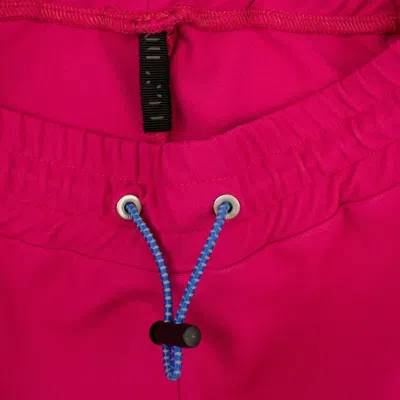 Shop Ben Taverniti Unravel Project Skinny Sweatspants - Fuchsia In Pink