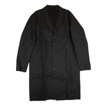 Shop Stutterheim Kivik Overcoat - Black
