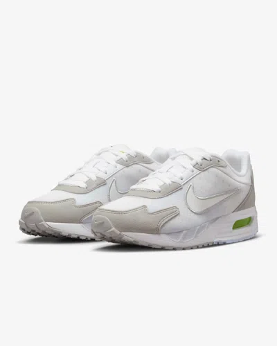Shop Nike Air Max Solo Fn0784-003 Sneaker Womens White Gray Volt Running Shoes Nr7386 In Grey