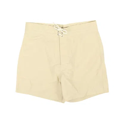Freemans Sporting Club Tan Surf Swim Shorts In White