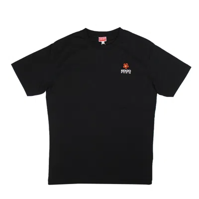 Shop Kenzo Small Flower T-shirt In Black