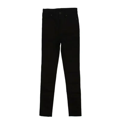 Ben Taverniti Unravel Project Cotton Super Skinny Stretch Jeans Pants - Black In Black
