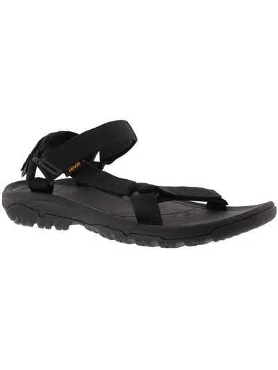 Shop Teva Hurricane Xlt2 Mens Casual Slingback Sport Sandals In Black