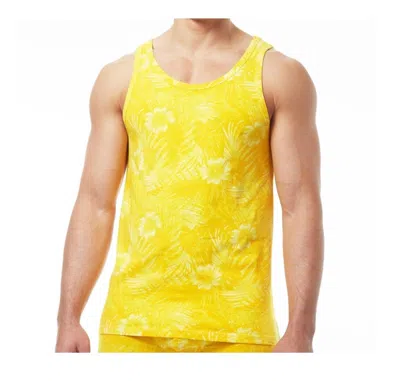 Papi Tank Top Shirt In Yellow In Yellow