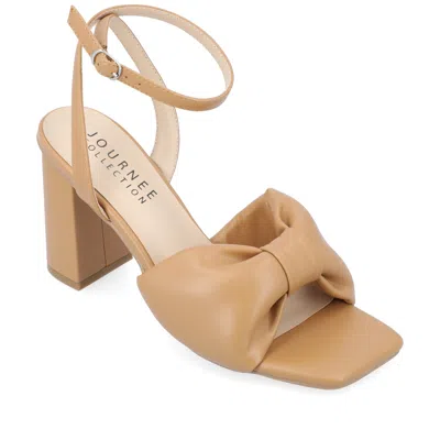 Journee Collection Women's Tru Comfort Foam Lottey Sandals In Beige
