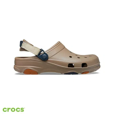 Shop Crocs Classic All-terrain Clog Khaki/multi 206340-2f9 Men's In Beige