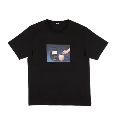 Shop Msfts Rep Battery T-shirt - Black