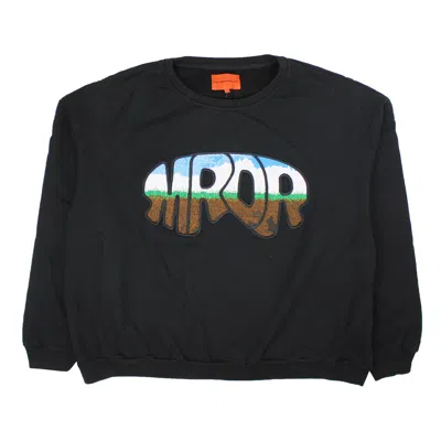 Shop Who Decides War Black Mrdr Crewneck Sweater