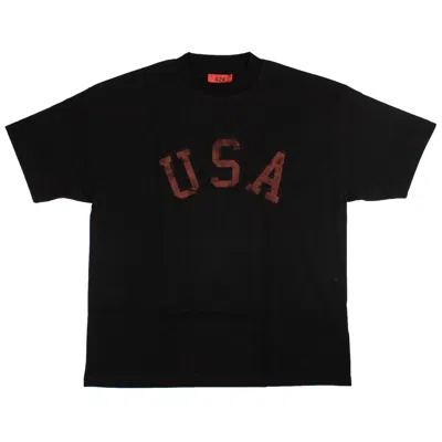 Shop 424 On Fairfax Usa Short Sleeve T-shirt - Black