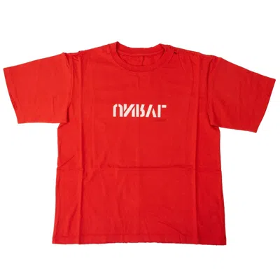 Shop Ben Taverniti Unravel Project Slogan Print T-shirt - Red