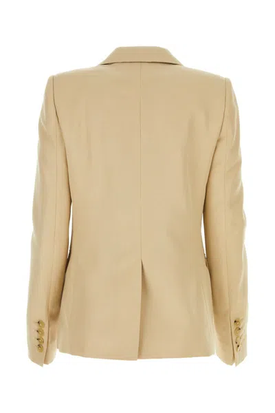 Shop Stella Mccartney Jackets And Vests In Sand