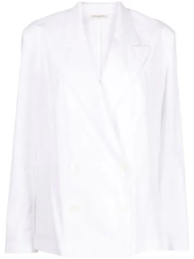Shop Dries Van Noten Caplana Shirt-blazer Clothing In White
