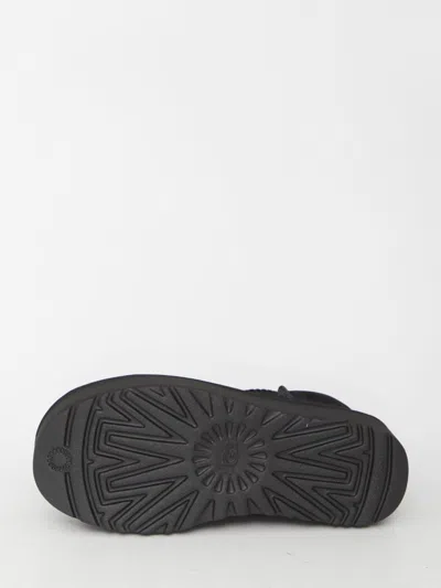 Ugg 'ultramini' Black Boots With Platform In Black