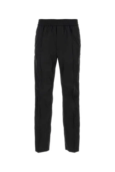 Shop Valentino Garavani Pants In Black