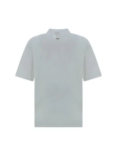 Shop Fendi Polo Shirts In Bianco Ottico
