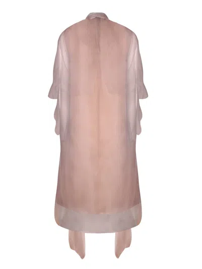 Shop Prada Dresses In Pink