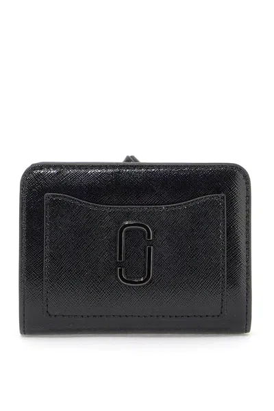 Shop Marc Jacobs The Utility Snapshot Mini Compact Wallet In Black