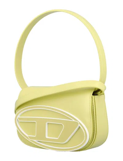 Shop Diesel 1dr Shoulder Bag In Light Yellow