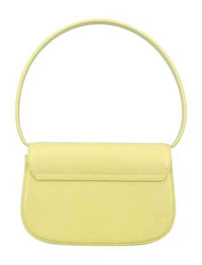 Shop Diesel 1dr Shoulder Bag In Light Yellow