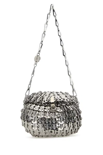 Shop Rabanne Paco  Handbags. In Silver