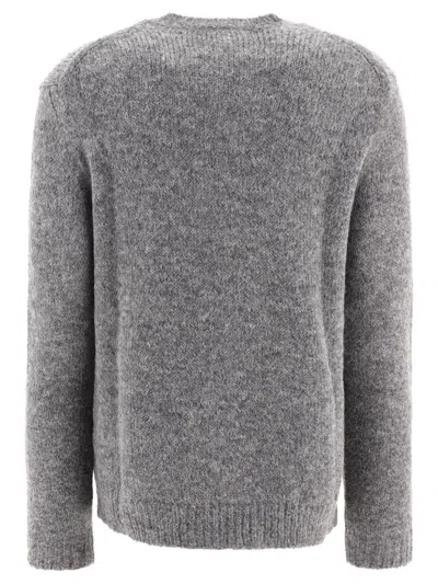 Shop Jil Sander Mélange-effect Sweater In Grey