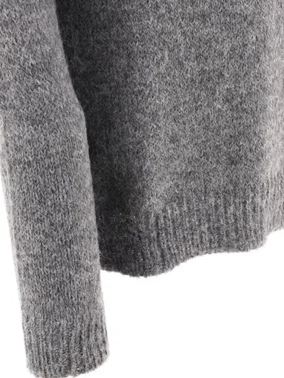 Shop Jil Sander Mélange-effect Sweater In Grey