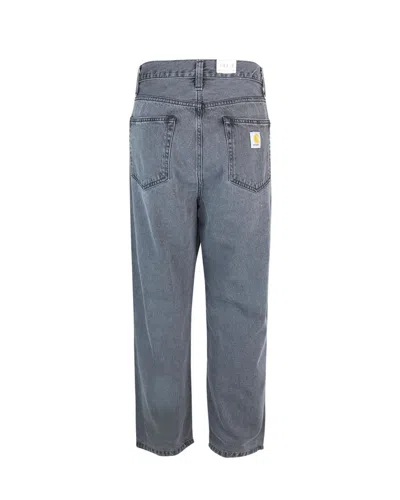 Carhartt Og Single Knee Wide-leg Jeans In Grey