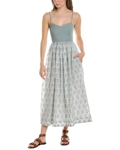 Shop The Great The Camelia Maxi Dress In Grey
