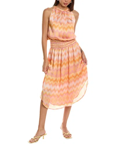 Shop Ramy Brook Audrey Exclusive Printed Maxi Dress In Orange