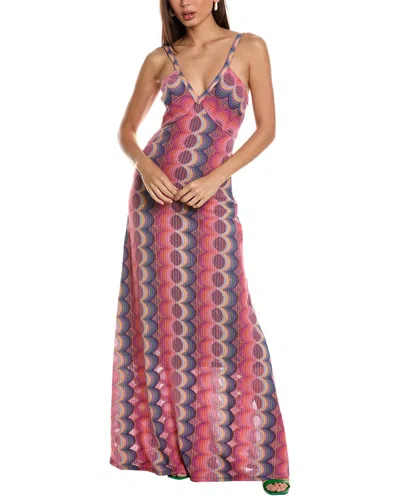 Shop Ramy Brook Genevieve Maxi Dress In Pink