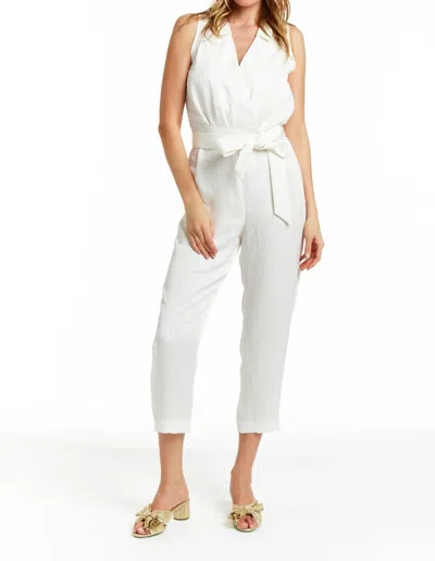 Drew Kyra Jumpsuit In White In White