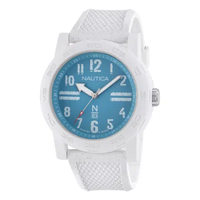 Shop Nautica Mens Ayia Triada 3-hand Watch In Silver