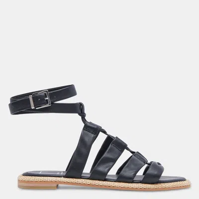 Shop Dolce Vita Adison Sandals Black Leather
