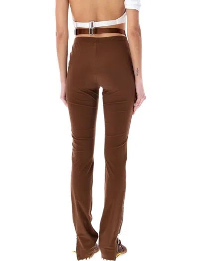 Shop Nike Woman's Trousers In Cacao