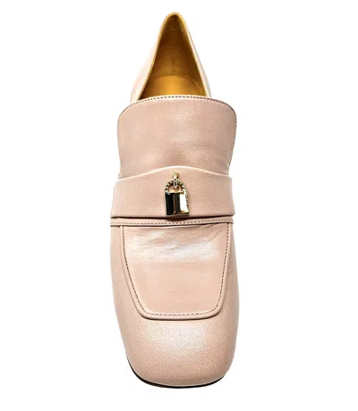 Shop Madison Maison ™ Light Pink Lock Heel Loafer In 41