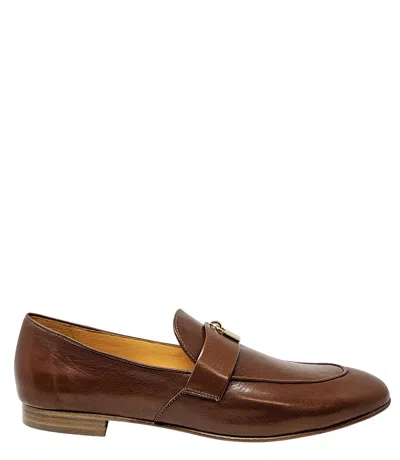 Shop Madison Maison ™ Tan Lock Flat Loafer In 41