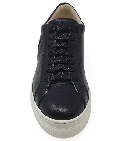 Shop Madison Maison Moma X ™ Black Leather Platform Sneaker In 36