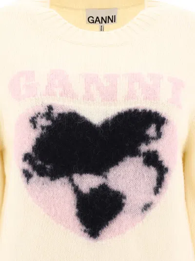 Shop Ganni " Love" Sweater
