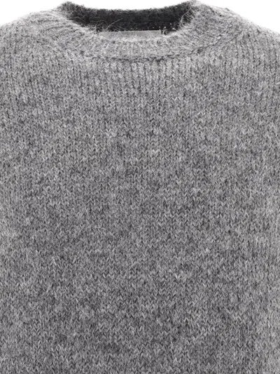 Shop Jil Sander Mélange Effect Sweater