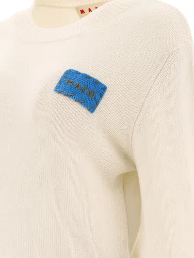 Shop Marni Cashmere Sweater With Patch