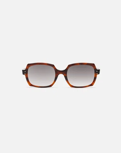Shop Marketplace 60s American Optical Haunting Sunglasses In Brown
