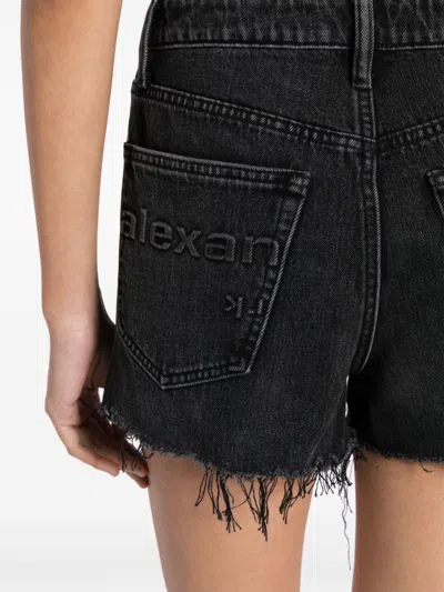 Shop Alexander Wang Bite Denim Shorts